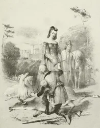 The Fair Forester, King James I and His Daughter in Greenwich Park